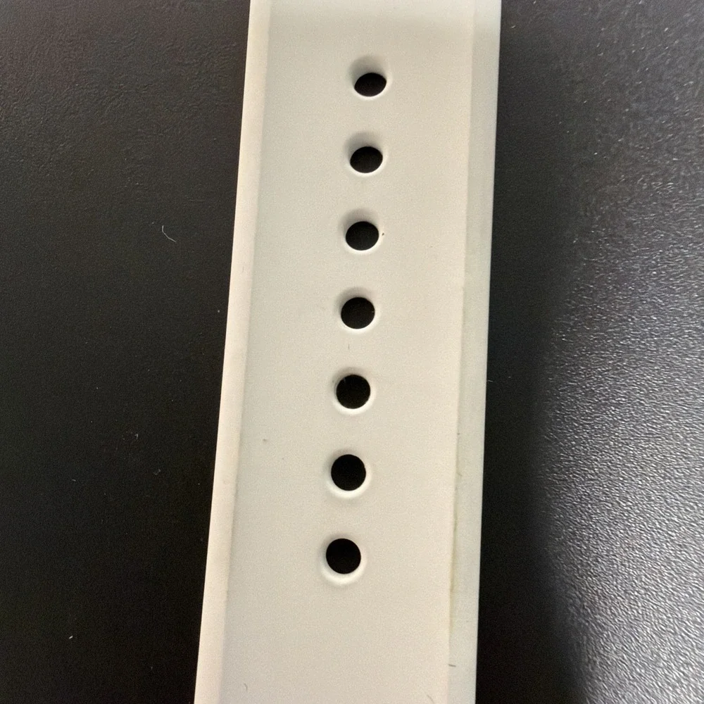 Set Of 2 Genuine Apple 38/40 mm White‎ Watch Band - M/L & S/M Band Side Only